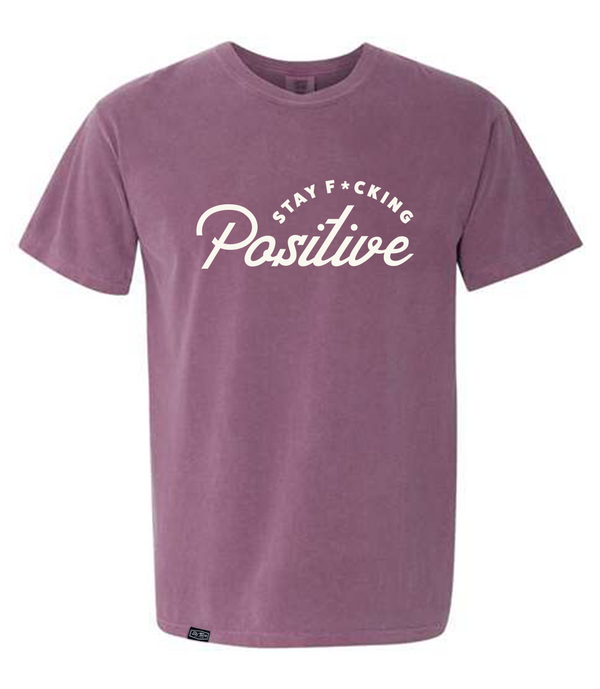 COMFORT COLORS TSHIRT - STAY POSITIVE