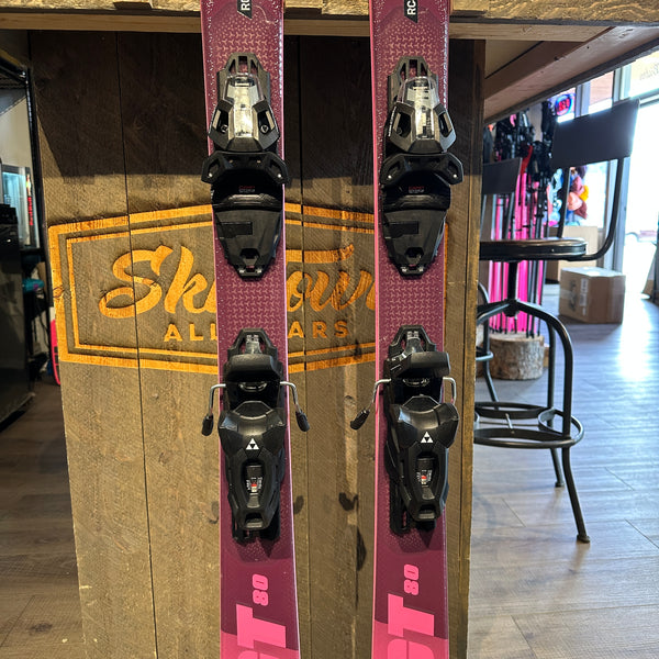 2026 FISCHER CURV GT 80 W (166cm) + RSW 11 DEMO BINDINGS - USED