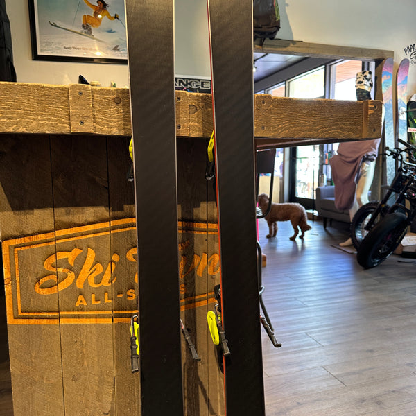 2026 FISCHER THE CURV GTX (182cm) + RX 13 GW DEMO BINDINGS - USED