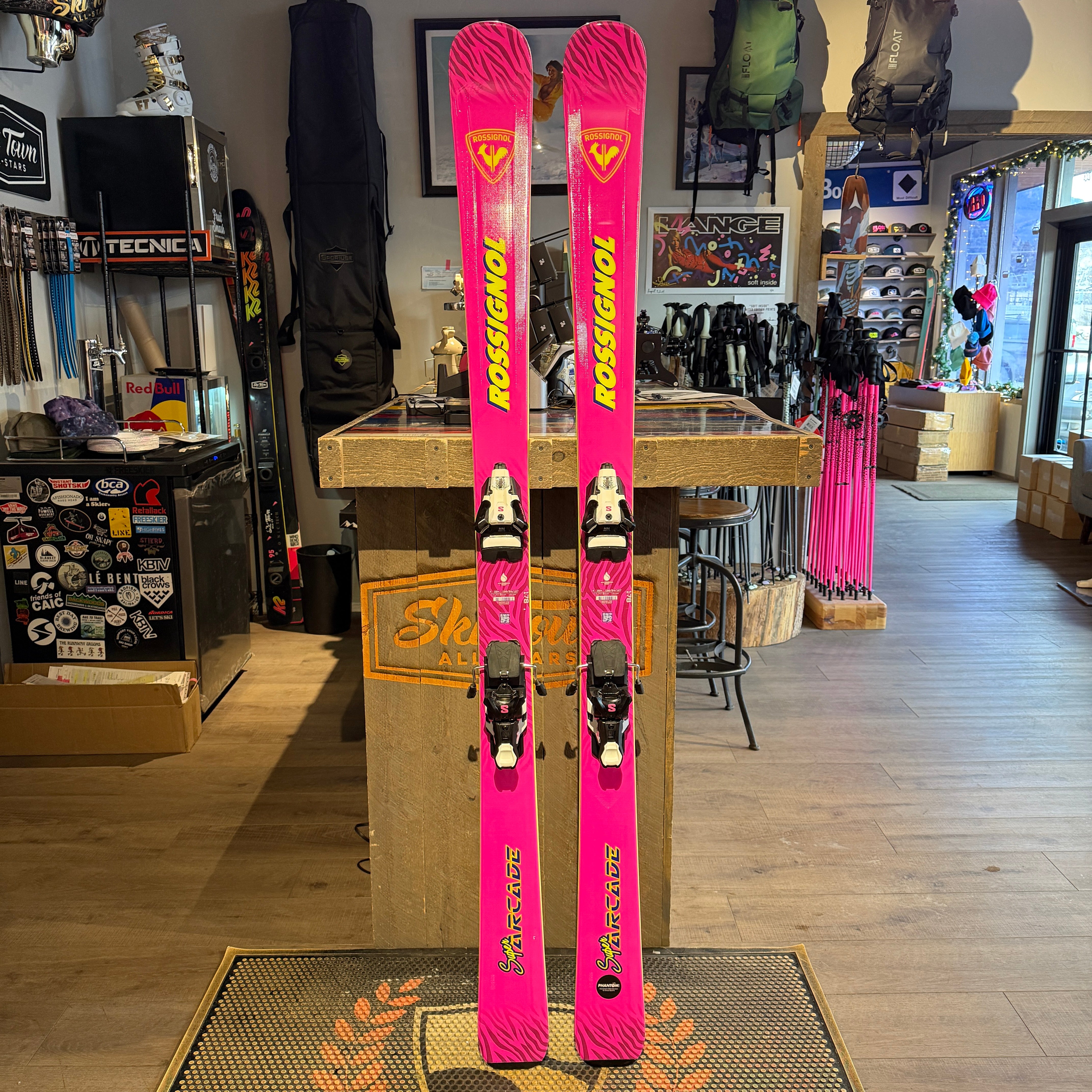 rossignol vs salomon skis 2027 Rossignol Super Arcade 94 + Salomon Strive 16 MN 957