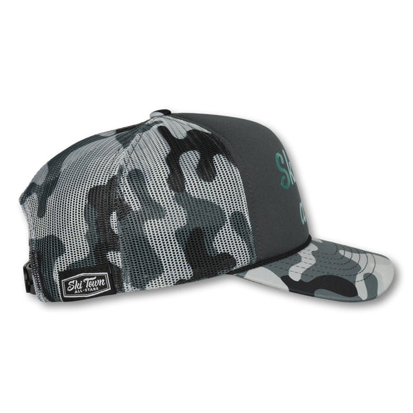 CURSIVE CAMO SKI LIKE A GIRL