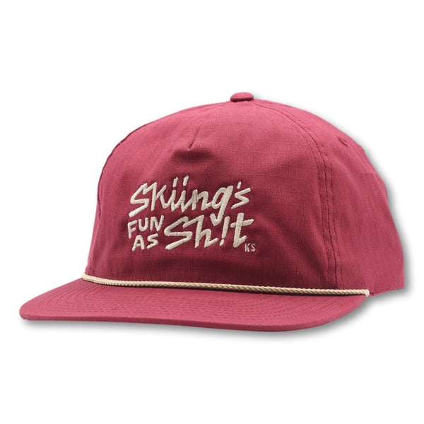 Skiing's Fun As Sh!t - Kyle Smaine Tribute Hat