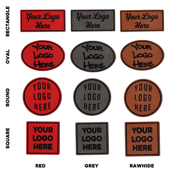 Custom Laser Engraved STAS Leather Patches