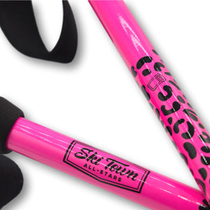 Ski Town All-Stars Pink Pole Posse Ski Poles