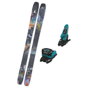 2027 Atomic Bent 100 Skis + Bindings - Bundle Deal