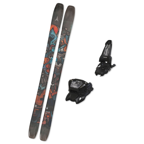 2026 Atomic Bent 100 Skis + Bindings - Bundle Deal – Ski Town All