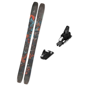 2026 Atomic Bent 100 Skis + Bindings - Bundle Deal