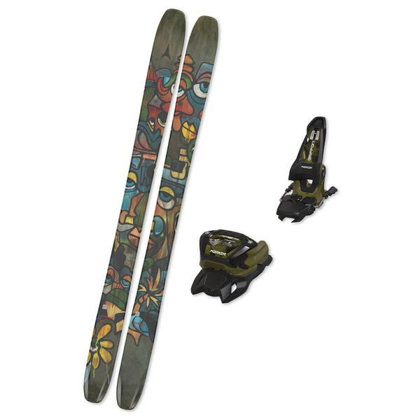 2026 Atomic Bent 110 Skis + Bindings - Bundle Deal – Ski Town All