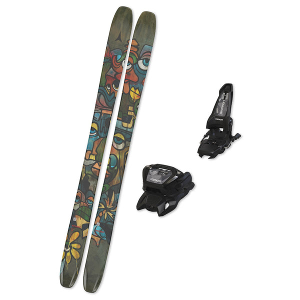 2026 Atomic Bent 110 Skis + Bindings - Bundle Deal – Ski Town All