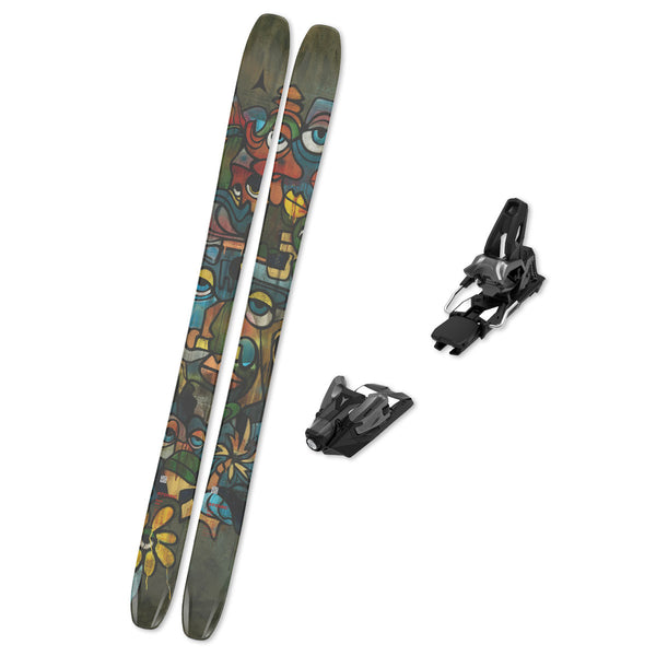 2026 Atomic Bent 110 Skis + Bindings - Bundle Deal – Ski Town All