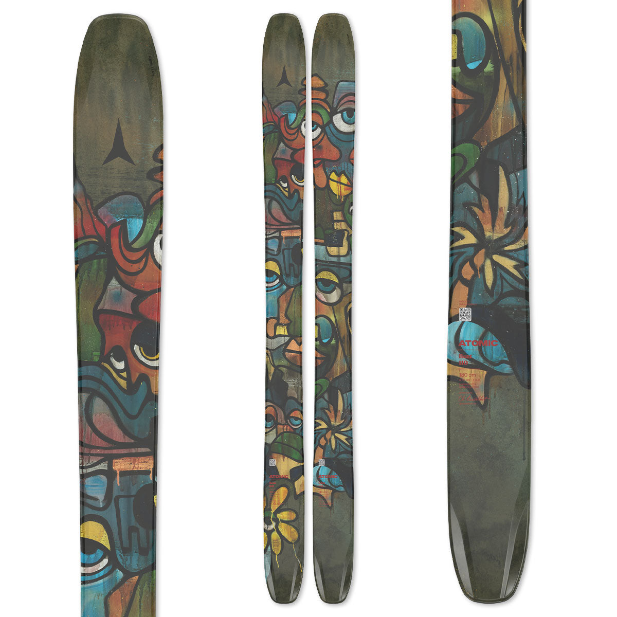 2026 Atomic Bent 110 Skis + Bindings - Bundle Deal