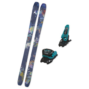 2027 Atomic Bent 90 Skis + Bindings - Bundle Deal