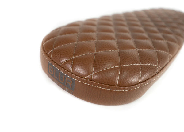 Blur Boundaries 2-Up Brown Diamond Stitch Seat
