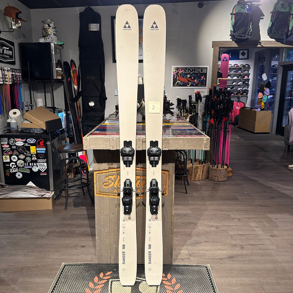 2024 FISCHER RANGER 108 (192cm #2) + ATTACK 14 DEMO BINDINGS - USED