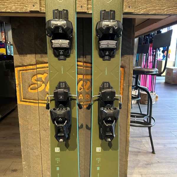 2024 FISCHER RANGER 116 (180cm) + ATTACK 14 DEMO BINDINGS - USED