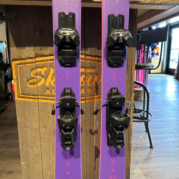 2025 FISCHER RANGER 102 (169cm) + ATTACK 13 DEMO BINDINGS - USED