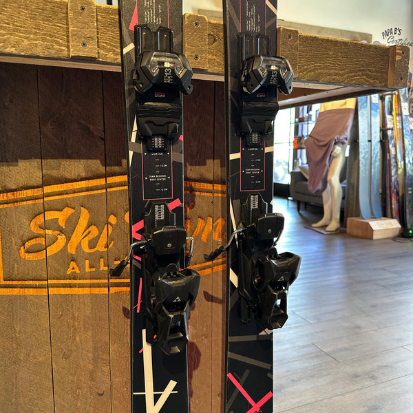 2026 FISCHER NIGHTSTICK 97 (177cm) + ATTACK 13 DEMO BINDINGS - USED