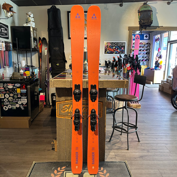 2026 FISCHER RANGER 108 (185cm) + ATTACK 13 DEMO BINDINGS - USED
