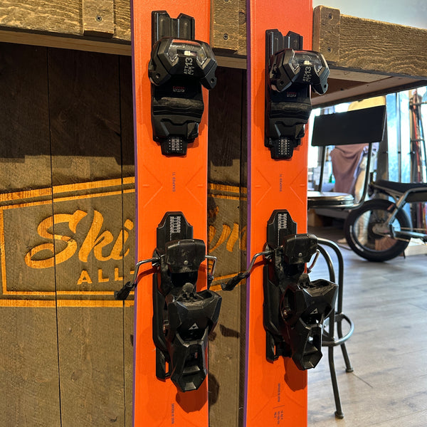 2026 FISCHER RANGER 108 (185cm) + ATTACK 13 DEMO BINDINGS - USED
