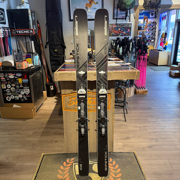 2024 Elan Ripstick 106 Black Edition 172 w/Marker Griffon 13 GW Demo Binding