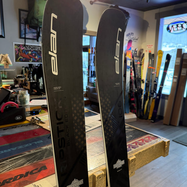 2024 Elan Ripstick 106 Black Edition 172 w/Marker Griffon 13 GW Demo Binding