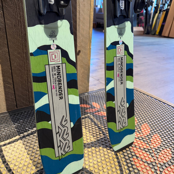 2024 K2 Mindbender 99ti W w/Marker Squire 11 GW Demo Binding