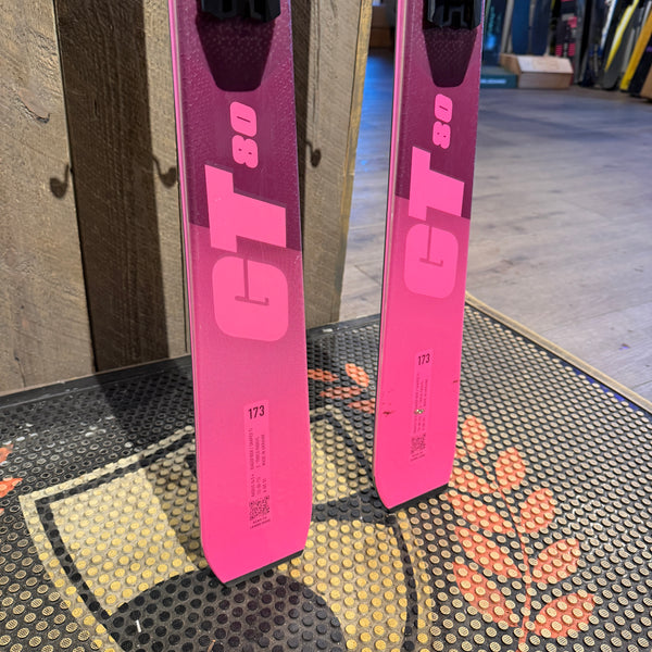 2026 FISCHER CURV GT 80 W (173cm) + RSW 11 DEMO BINDINGS - USED