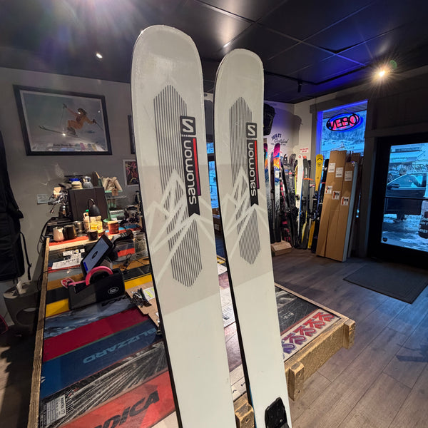 2025 Salomon QST Blank 186cm with Salomon Warden 13 Demo Binding