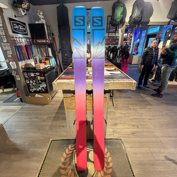 2025 Salomon QST Blank 186cm with Salomon Warden 13 Demo Binding