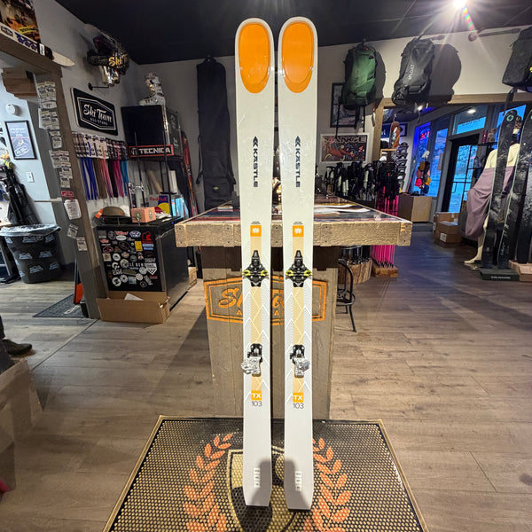 2024 Kastle TX103 181cm with Dynafit Speed Radical binding and Pomoca 100% Mohair Climbing Skis