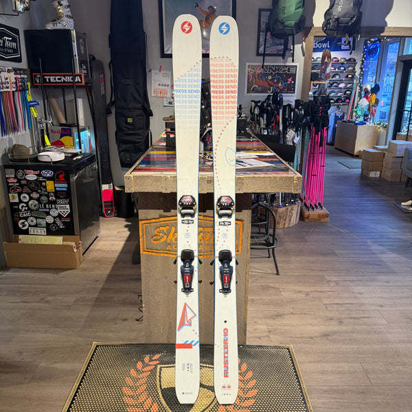 2025 Blizzard Rustler 10 (186cm) + Marker Jester 16 ID Binding - USED