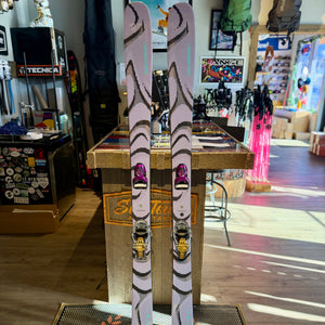 salomon dream ski trip 2026 Salomon QST 100 + Look Pivot 15 Purple & Gold - DREAM SETUP