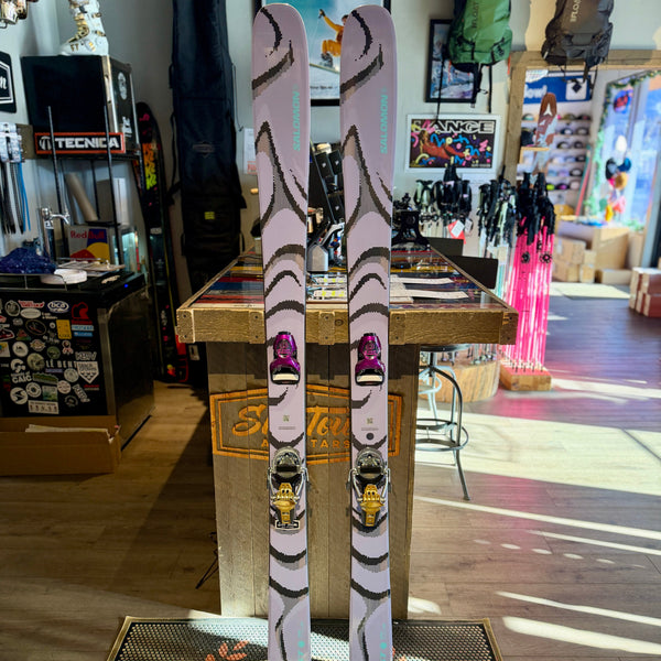 2026 Salomon QST 100 + Look Pivot 15 Purple & Gold - DREAM SETUP