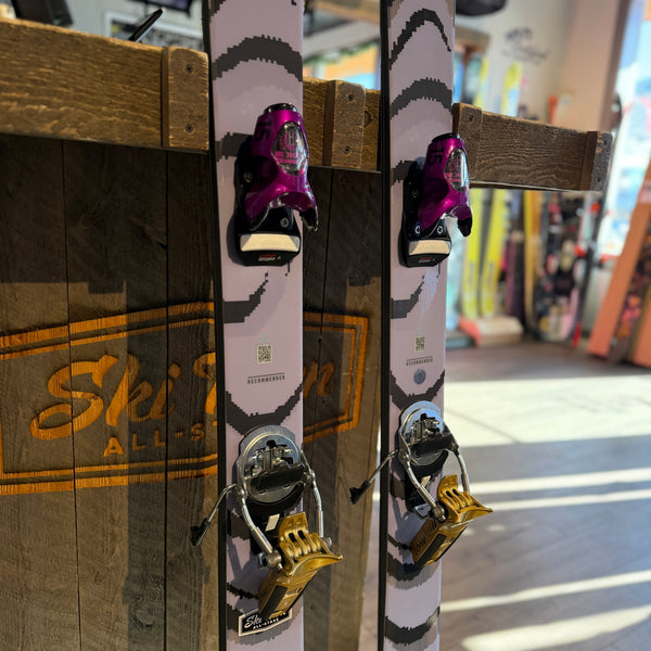 2026 Salomon QST 100 + Look Pivot 15 Purple & Gold - DREAM SETUP