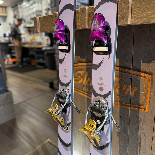 2026 Salomon QST 100 + Look Pivot 15 Purple & Gold - DREAM SETUP