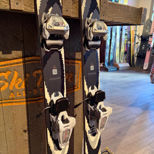 2027 Salomon QST 94 Black + Marker Griffon 13 ID Bindings - BUNDLE DEAL