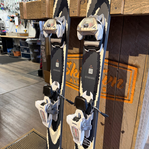 2026 Salomon QST 94 Black + Marker Griffon 13 ID Bindings - BUNDLE DEAL