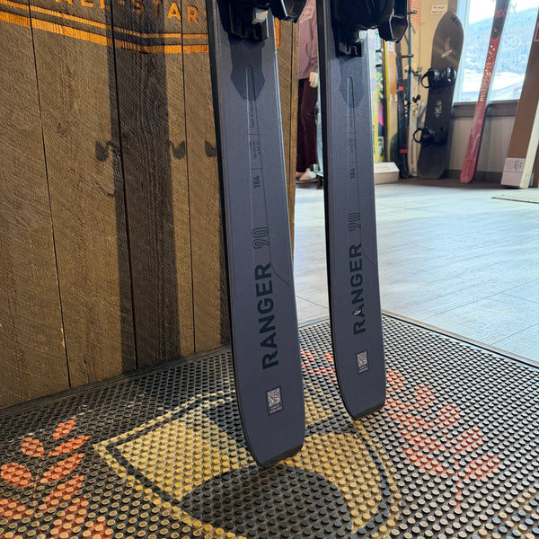 2026 FISCHER RANGER 90 (184cm) + Strive 13 DEMO BINDINGS - USED