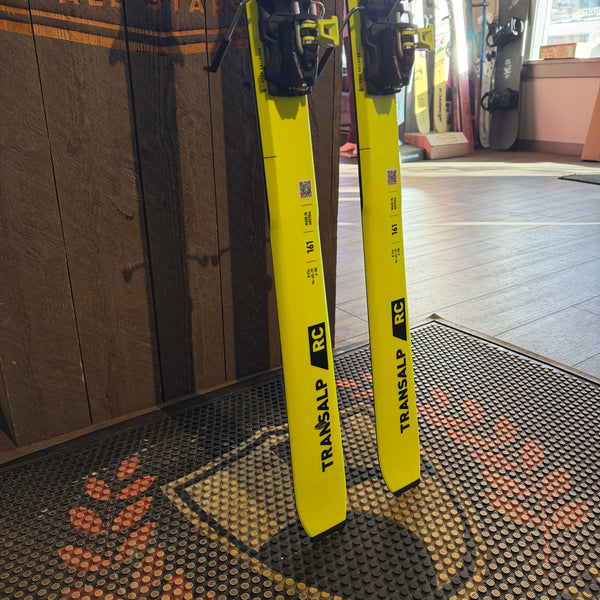 2025 Fischer TransAlp RC 161cm with Fischer TransAlp 12PT bindings