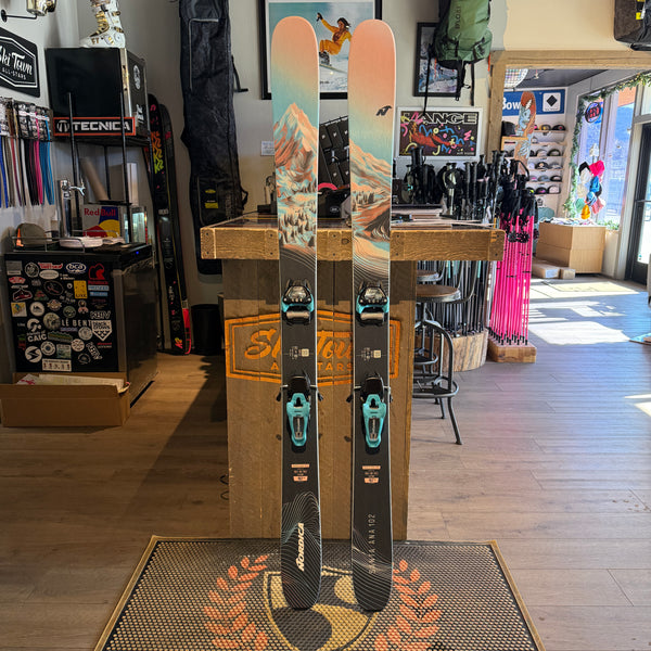 2026 Nordica Santa Ana 102 + Marker Griffon 13 ID Bindings - BUNDLE