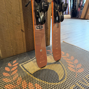 2026 BLIZZARD BLACK PEARL 94 (152cm) + MARKER SQUIRE TCX GW DEMO BINDINGS - USED