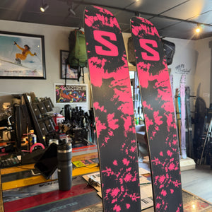 2026 SALOMON QXT X (192CM) + SALOMON STRIVE 14 MN DEMO BINDINGS - USED