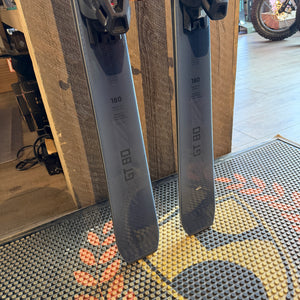 2027 FISCHER The Curv GT 80 (180CM ) + RSW 11 GW DEMO BINDINGS - USED