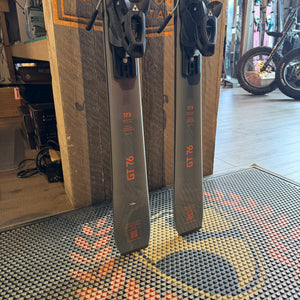 2027 FISCHER The Curv GT 76 (173CM ) + RSW 11 GW DEMO BINDINGS - USED (Grey)