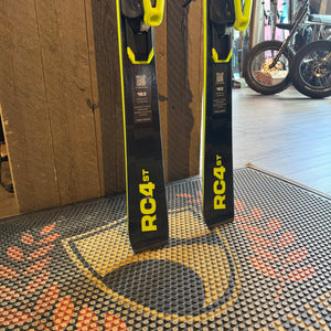2027 FISCHER RC4 ST (163CM ) + Z11 GW DEMO BINDINGS - USED