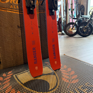 2027 FISCHER RANGER 108 (185CM ) + ATTACK 11 GW DEMO BINDINGS