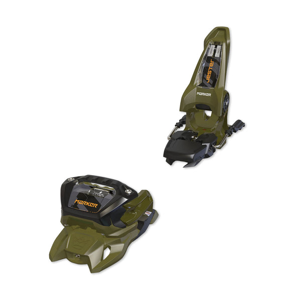 MARKER　JESTER 16　GREEN　ブレーキ選択可 Marker Jester 16 White Green Ski Bindings | SkatePro