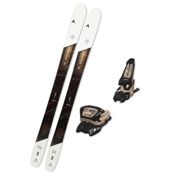 2026 Dynastar M-Free 108 + Marker Griffon 13 ID Bindings BUNDLE DEAL