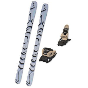 2027 Salomon QST 100 Skis + Bindings - Bundle Deal