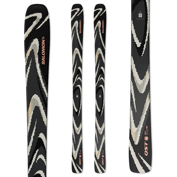 2026 Salomon QST 94 Black + Marker Griffon 13 ID Bindings - BUNDLE DEAL